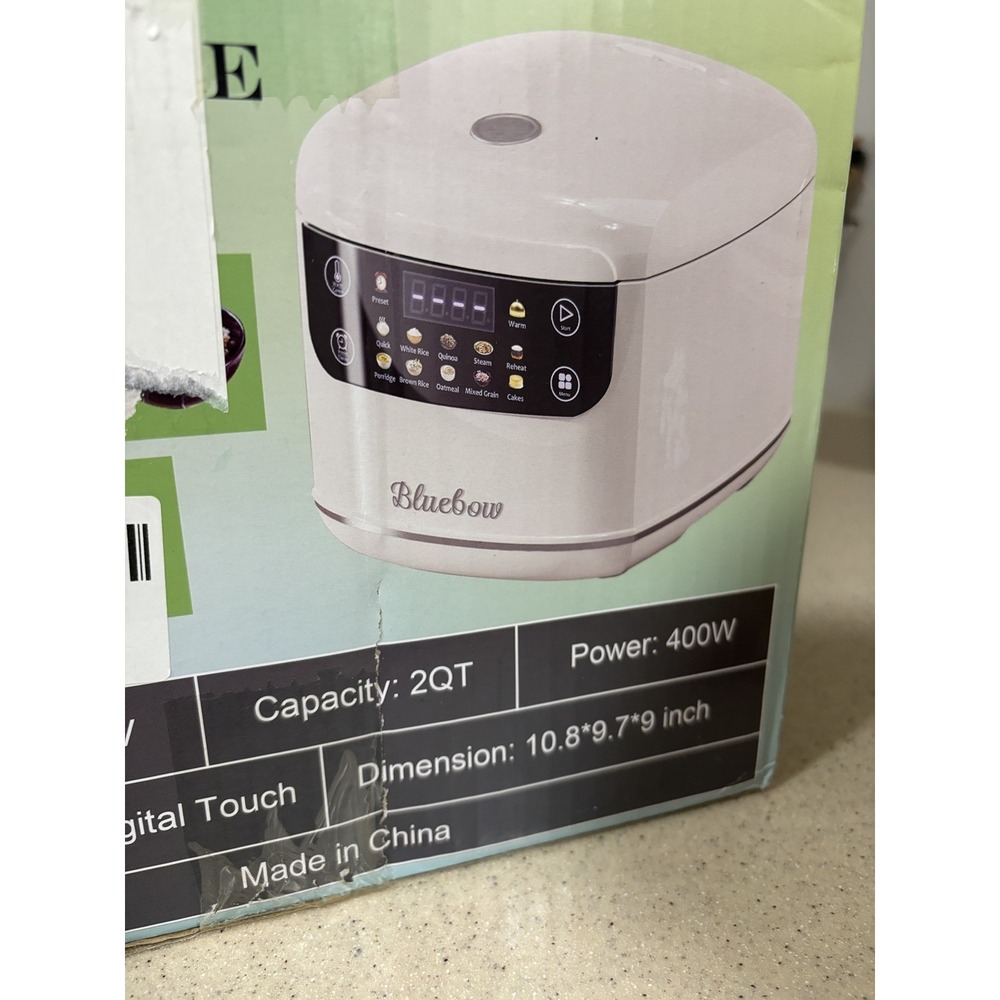 Bluebow Rice And Grain Cooker 12 Cup